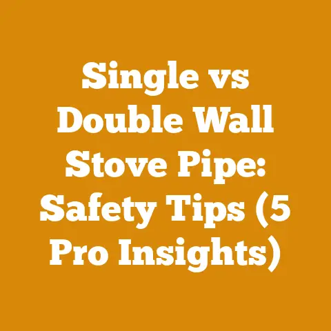 Single vs Double Wall Stove Pipe: Safety Tips (5 Pro Insights)