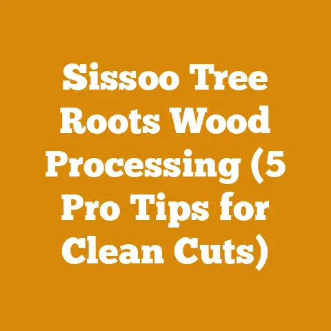 Sissoo Tree Roots Wood Processing (5 Pro Tips for Clean Cuts)