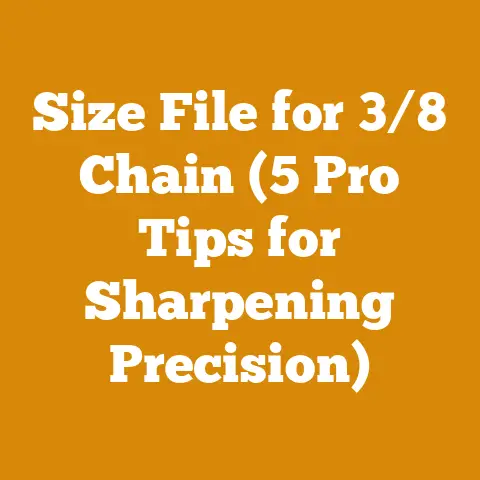Size File for 3/8 Chain (5 Pro Tips for Sharpening Precision)