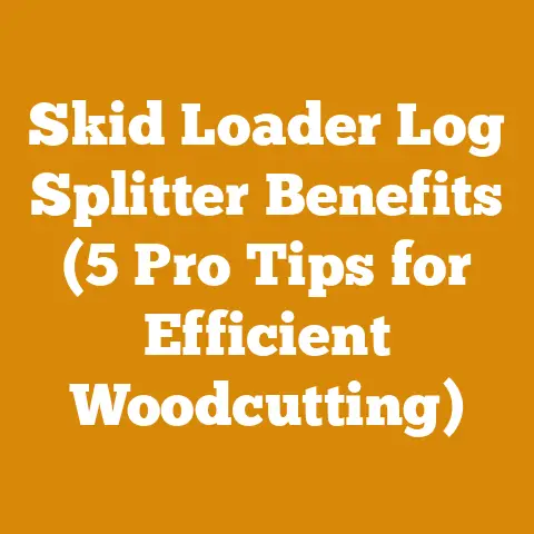 Skid Loader Log Splitter Benefits (5 Pro Tips for Efficient Woodcutting)