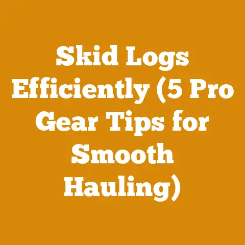 Skid Logs Efficiently (5 Pro Gear Tips for Smooth Hauling)