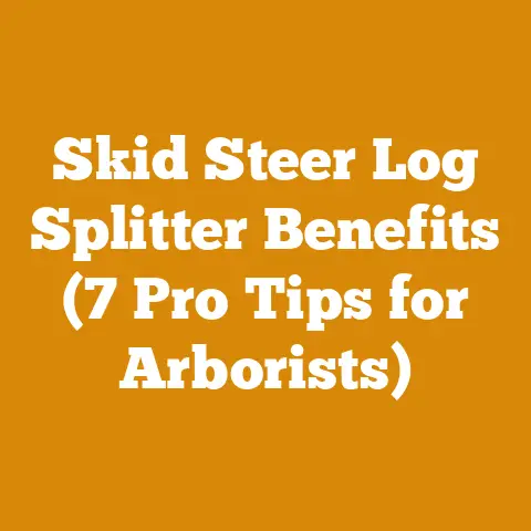 Skid Steer Log Splitter Benefits (7 Pro Tips for Arborists)