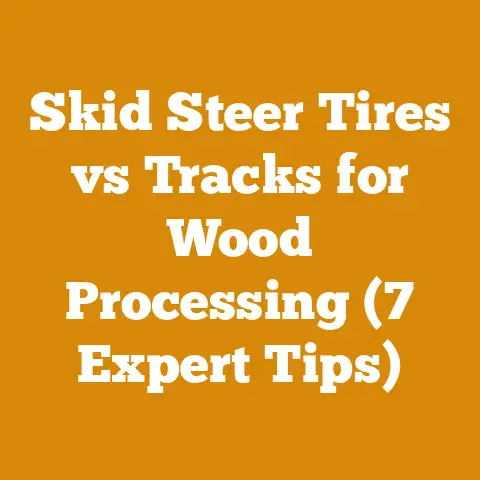Skid Steer Tires vs Tracks for Wood Processing (7 Expert Tips)
