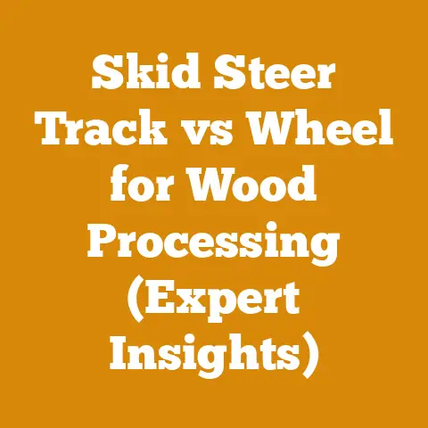 Skid Steer Track vs Wheel for Wood Processing (Expert Insights)
