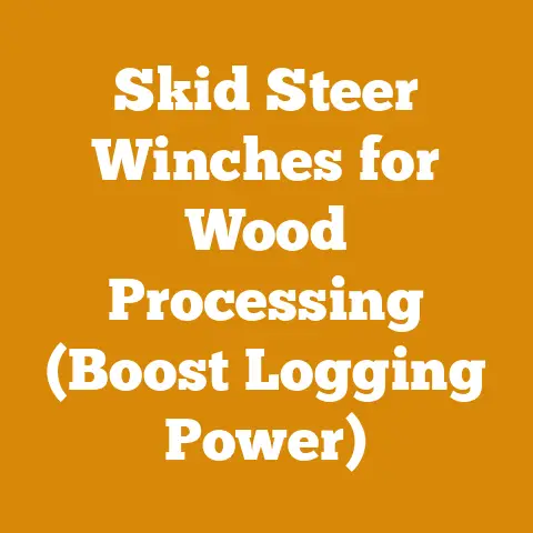 Skid Steer Winches for Wood Processing (Boost Logging Power)