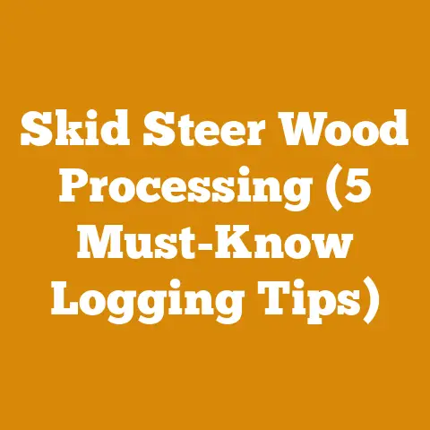 Skid Steer Wood Processing (5 Must-Know Logging Tips)