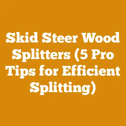 Skid Steer Wood Splitters (5 Pro Tips for Efficient Splitting)