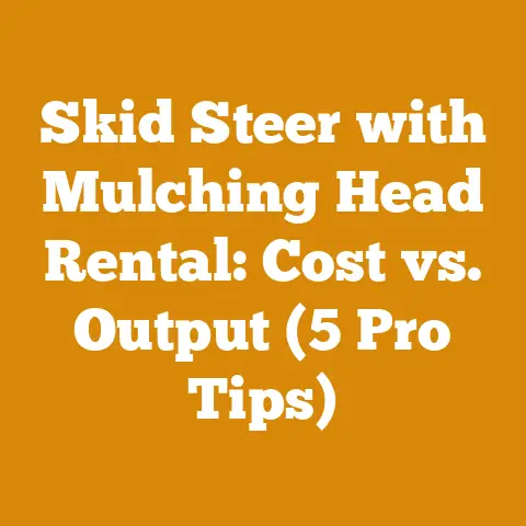 Skid Steer with Mulching Head Rental: Cost vs. Output (5 Pro Tips)