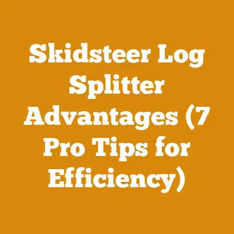 Skidsteer Log Splitter Advantages (7 Pro Tips for Efficiency)