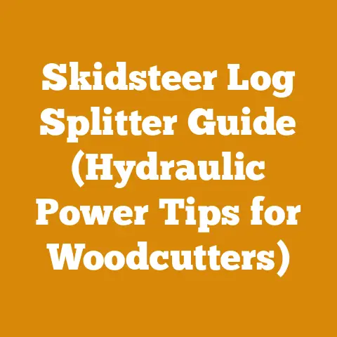 Skidsteer Log Splitter Guide (Hydraulic Power Tips for Woodcutters)