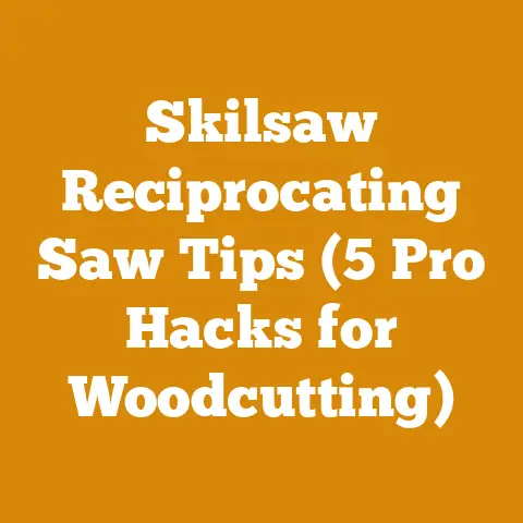Skilsaw Reciprocating Saw Tips (5 Pro Hacks for Woodcutting)