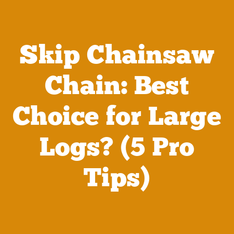 Skip Chainsaw Chain: Best Choice for Large Logs? (5 Pro Tips)