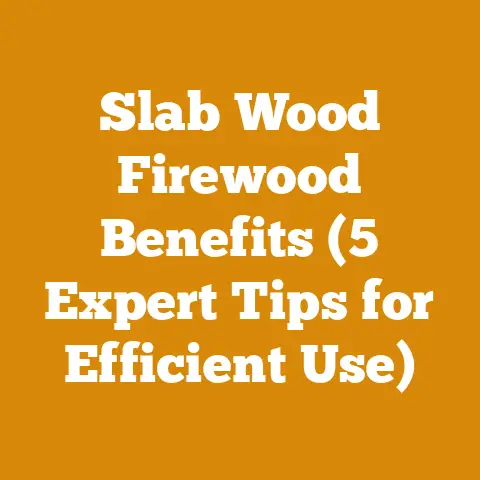 Slab Wood Firewood Benefits (5 Expert Tips for Efficient Use)