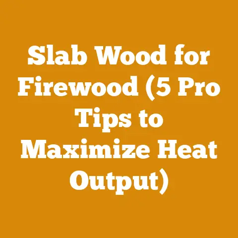 Slab Wood for Firewood (5 Pro Tips to Maximize Heat Output)