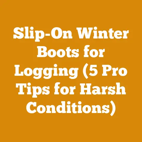 Slip-On Winter Boots for Logging (5 Pro Tips for Harsh Conditions)