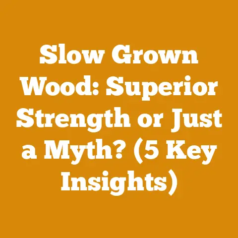 Slow Grown Wood: Superior Strength or Just a Myth? (5 Key Insights)
