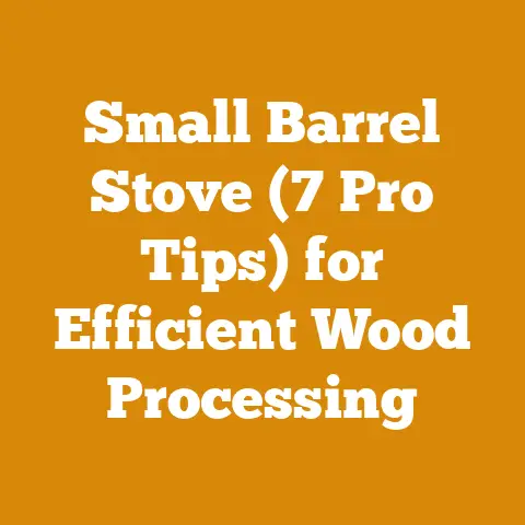 Small Barrel Stove (7 Pro Tips) for Efficient Wood Processing