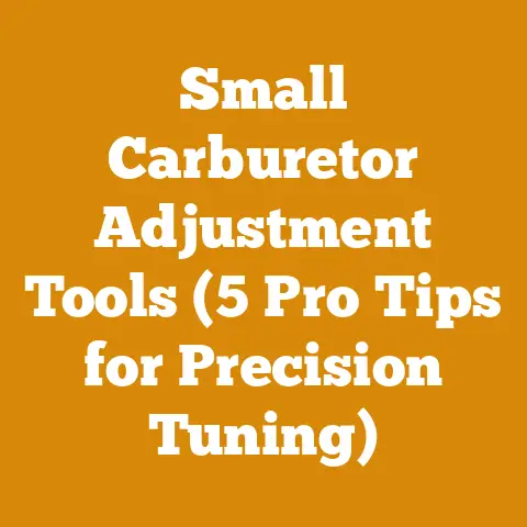 Small Carburetor Adjustment Tools (5 Pro Tips for Precision Tuning)