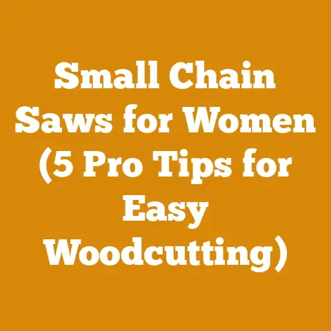 Small Chain Saws for Women (5 Pro Tips for Easy Woodcutting)