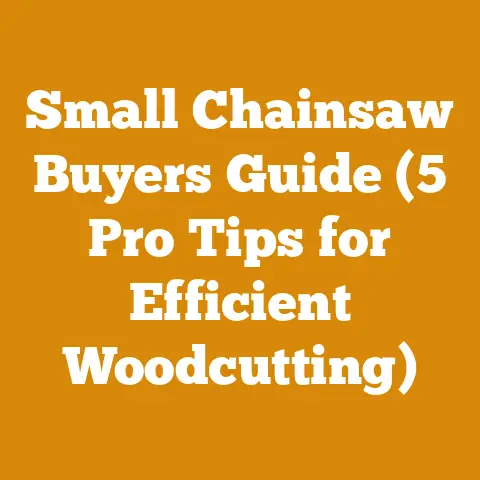Small Chainsaw Buyers Guide (5 Pro Tips for Efficient Woodcutting)
