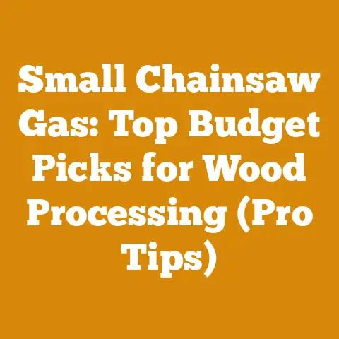Small Chainsaw Gas: Top Budget Picks for Wood Processing (Pro Tips)