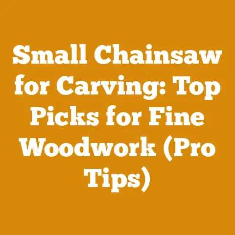 Small Chainsaw for Carving: Top Picks for Fine Woodwork (Pro Tips)