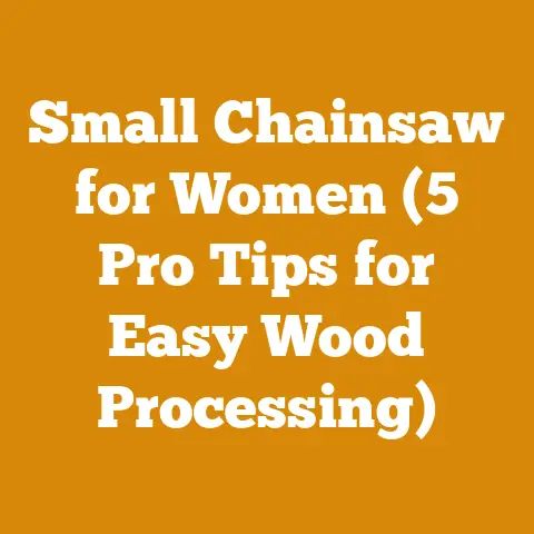 Small Chainsaw for Women (5 Pro Tips for Easy Wood Processing)