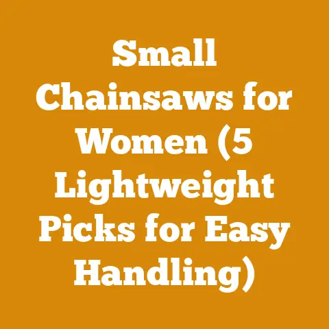 Small Chainsaws for Women (5 Lightweight Picks for Easy Handling)