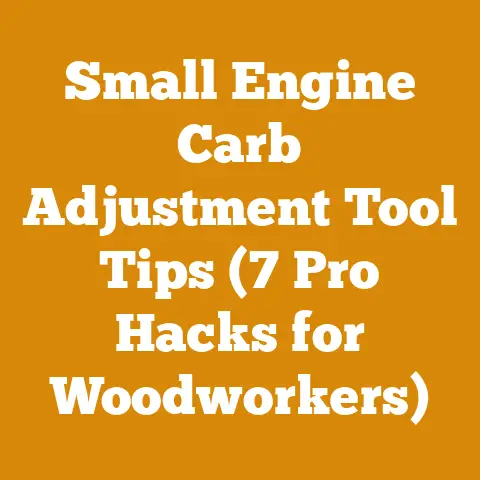Small Engine Carb Adjustment Tool Tips (7 Pro Hacks for Woodworkers)