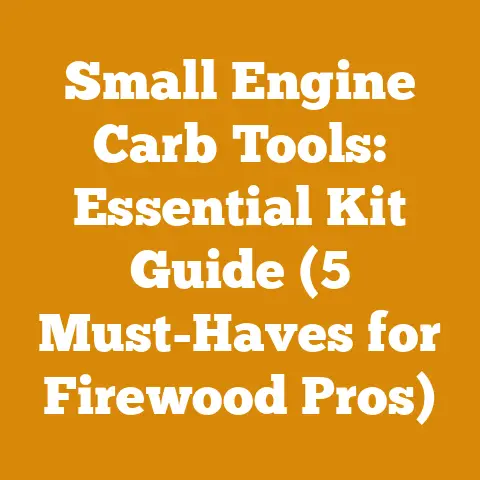 Small Engine Carb Tools: Essential Kit Guide (5 Must-Haves for Firewood Pros)