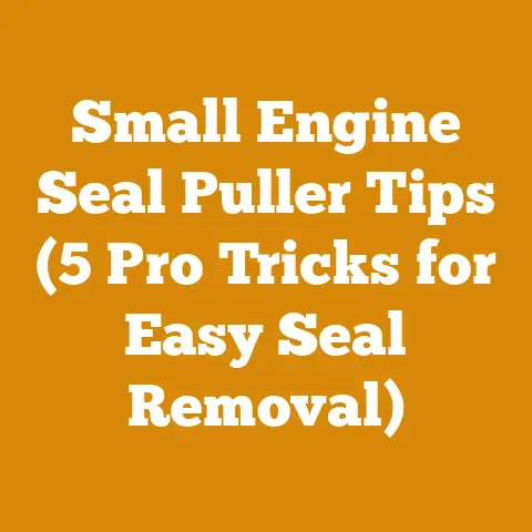 Small Engine Seal Puller Tips (5 Pro Tricks for Easy Seal Removal)