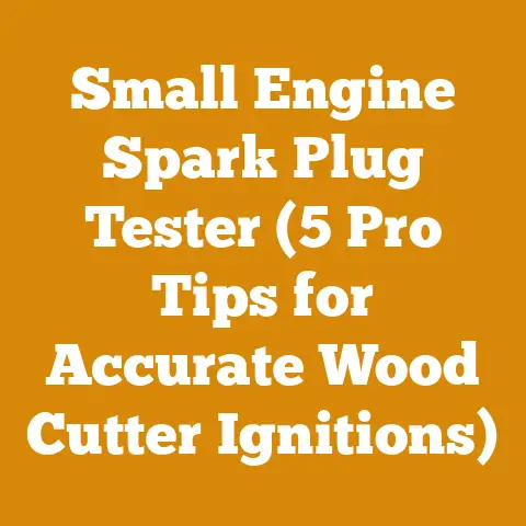 Small Engine Spark Plug Tester (5 Pro Tips for Accurate Wood Cutter Ignitions)