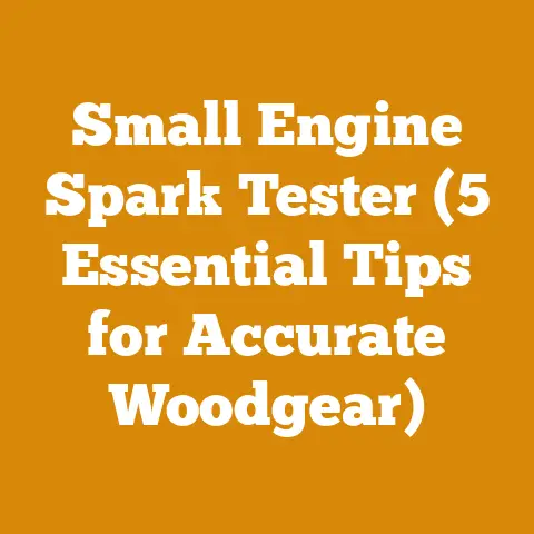 Small Engine Spark Tester (5 Essential Tips for Accurate Woodgear)