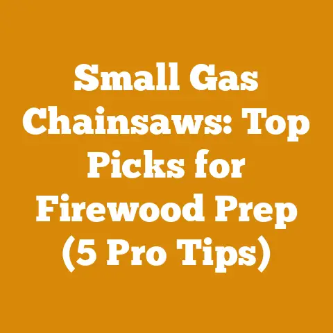 Small Gas Chainsaws: Top Picks for Firewood Prep (5 Pro Tips)