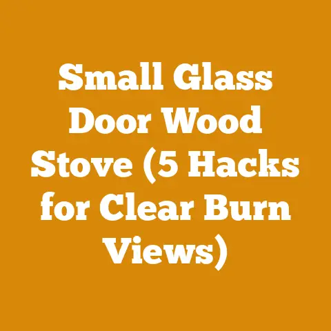 Small Glass Door Wood Stove (5 Hacks for Clear Burn Views)