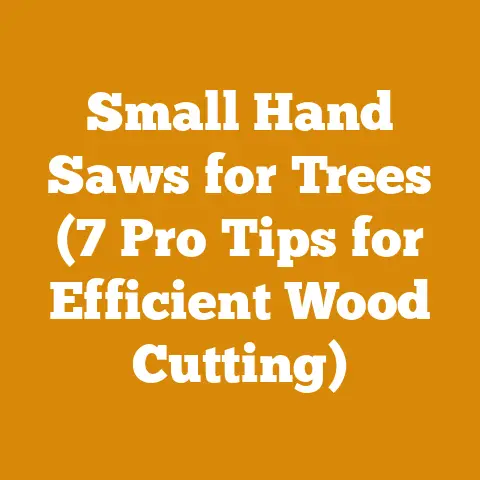 Small Hand Saws for Trees (7 Pro Tips for Efficient Wood Cutting)