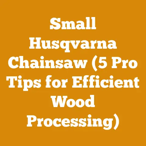 Small Husqvarna Chainsaw (5 Pro Tips for Efficient Wood Processing)