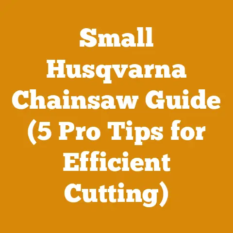 Small Husqvarna Chainsaw Guide (5 Pro Tips for Efficient Cutting)