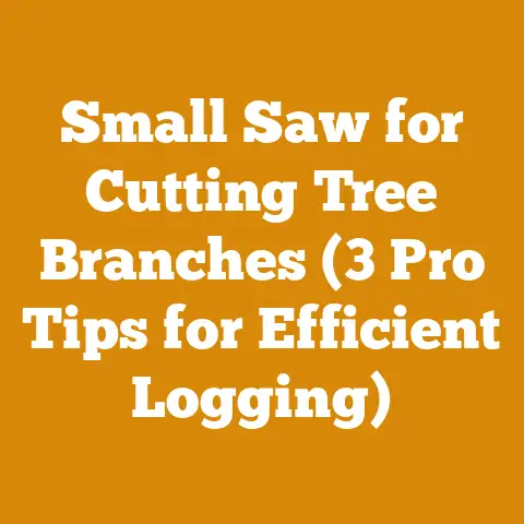 Small Saw for Cutting Tree Branches (3 Pro Tips for Efficient Logging)