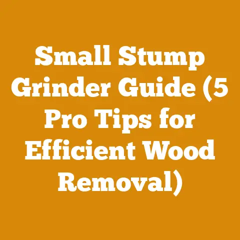 Small Stump Grinder Guide (5 Pro Tips for Efficient Wood Removal)
