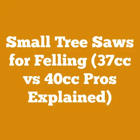Small Tree Saws for Felling (37cc vs 40cc Pros Explained)