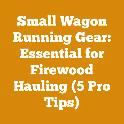 Small Wagon Running Gear: Essential for Firewood Hauling (5 Pro Tips)