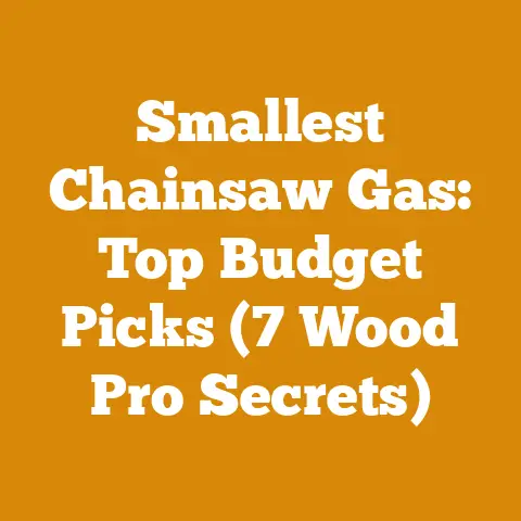 Smallest Chainsaw Gas: Top Budget Picks (7 Wood Pro Secrets)