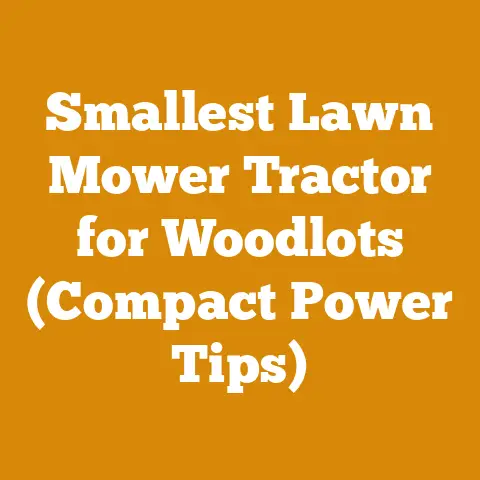 Smallest Lawn Mower Tractor for Woodlots (Compact Power Tips)