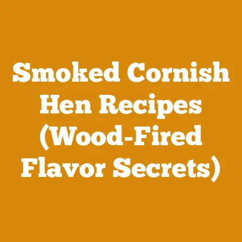 Smoked Cornish Hen Recipes (Wood-Fired Flavor Secrets)