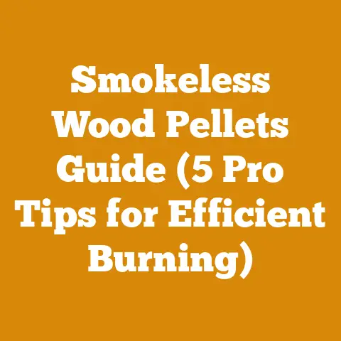 Smokeless Wood Pellets Guide (5 Pro Tips for Efficient Burning)