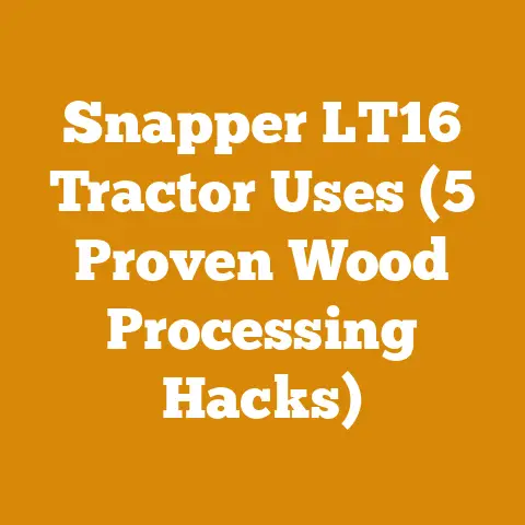 Snapper LT16 Tractor Uses (5 Proven Wood Processing Hacks)