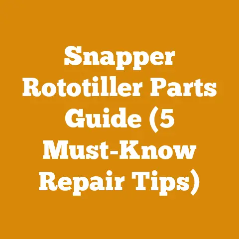 Snapper Rototiller Parts Guide (5 Must-Know Repair Tips)