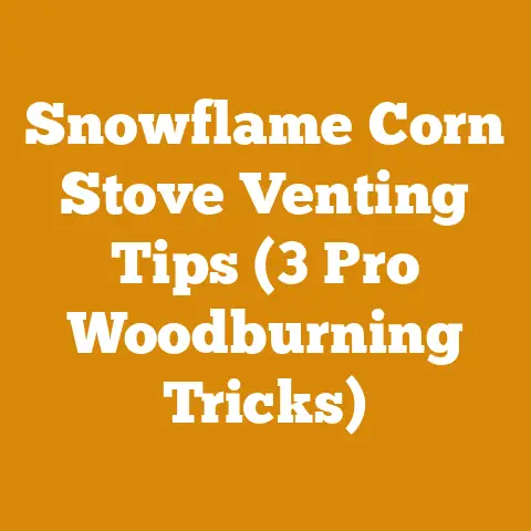 Snowflame Corn Stove Venting Tips (3 Pro Woodburning Tricks)