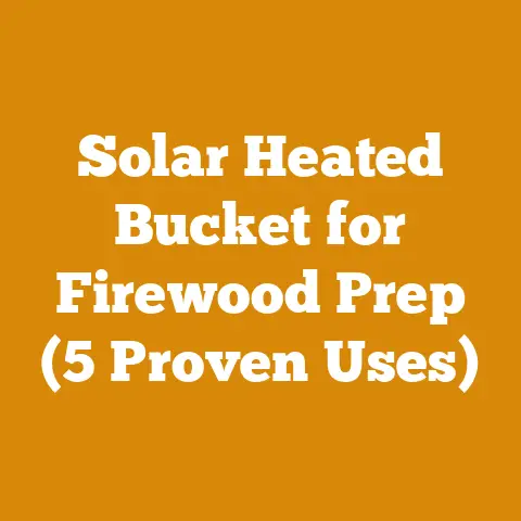 Solar Heated Bucket for Firewood Prep (5 Proven Uses)
